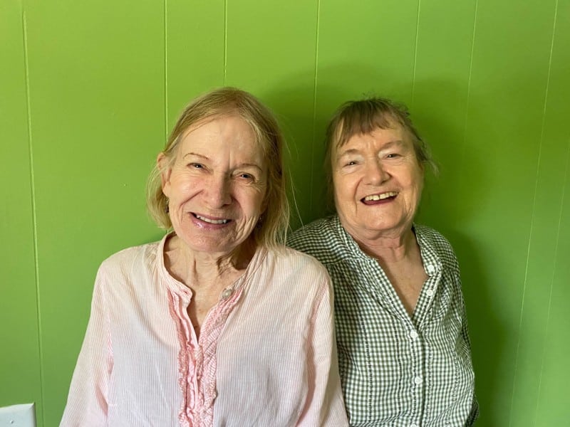 Two sisters perform in each other’s local theater shows