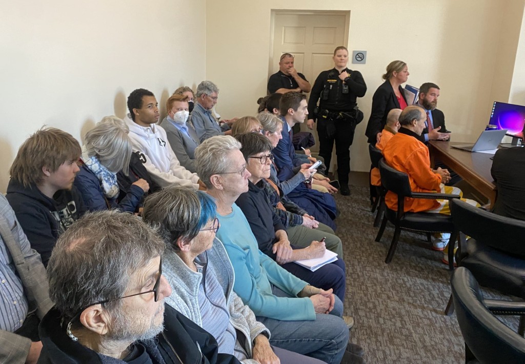 Victor Laverde Laguna and his brother Gregory Laverde Laguna were met in the Athens County Court of Common Pleas Wednesday by a crowd of supporters.