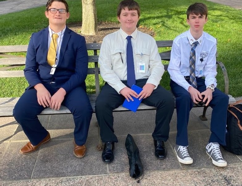 Members of the Atomic Cougar Press Association.