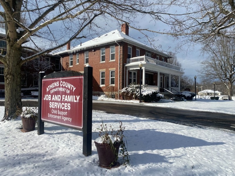 Athens County Job and Family Services offices.