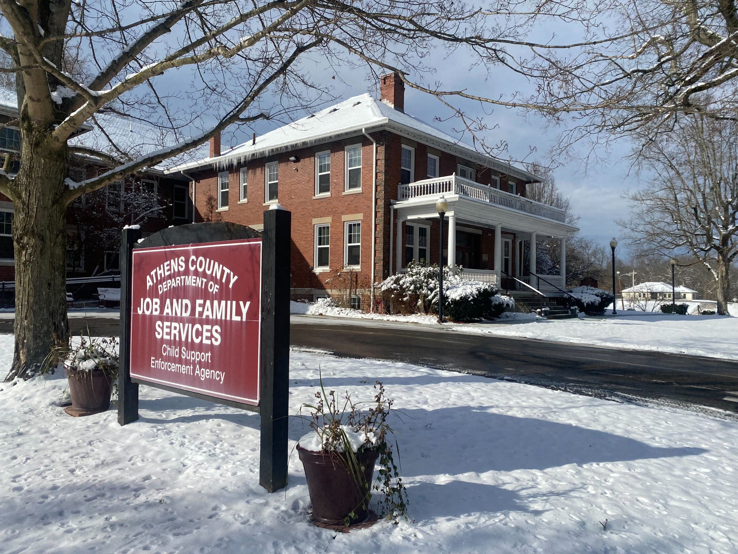 Athens County Job and Family Services offices.