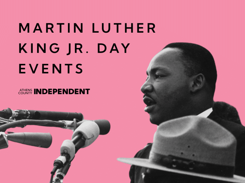 Graphic with image of MLK Jr.