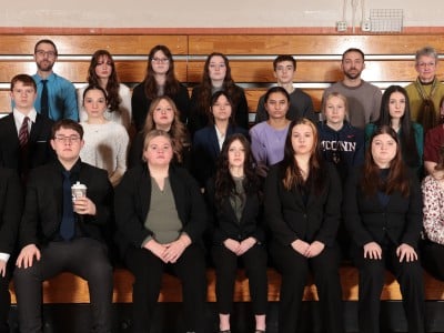 Nelsonville-York mock trial team