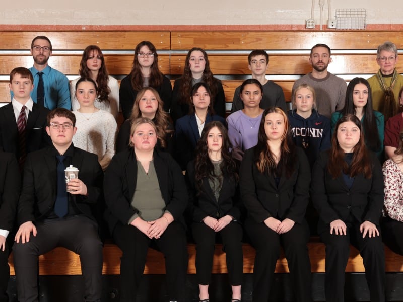 Nelsonville-York mock trial team