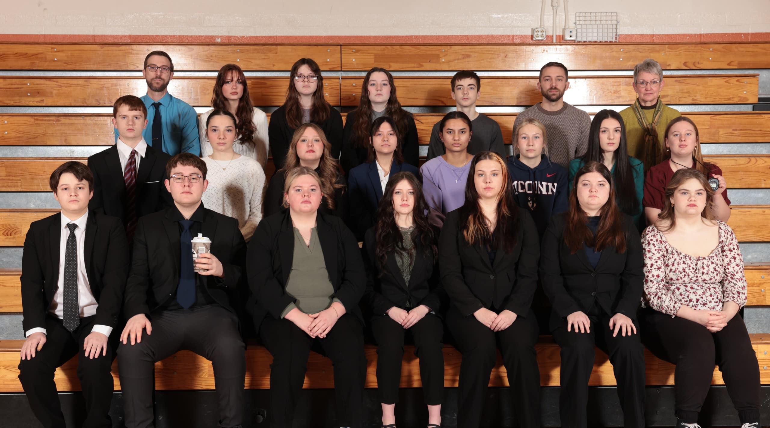 Nelsonville-York mock trial team
