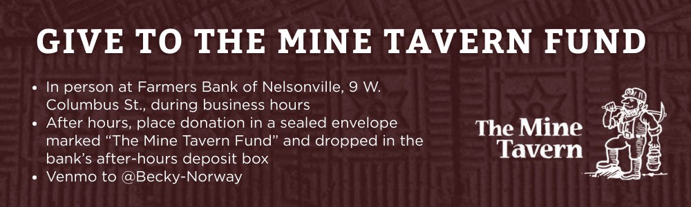 Give to The Mine Tavern Fund graphic